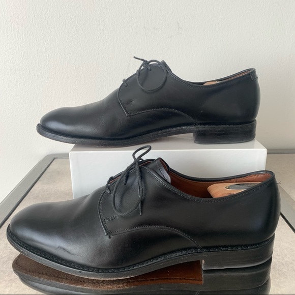 Allen Edmonds Black Leather Men's Shoes - Picture 6 of 9
